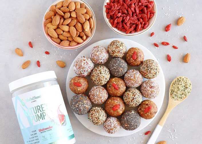 Watermelon Goji Berry Pre Workout Bites – Nutri-demo